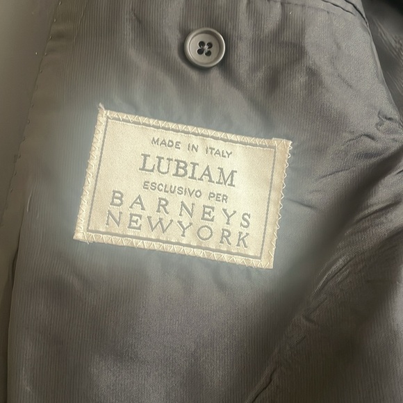 LUBIAM BLACK TUXEDO jacket no size label refer to photos - Picture 9 of 10